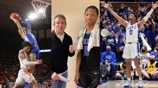 Dukes Wendell Moore Jr discusses scary moment vs Clemson [upl. by Coridon]