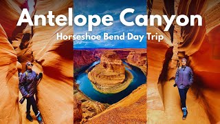 Antelope Canyon amp Horseshoe Bend Tour from Las Vegas  National Park Express [upl. by Notsyrb745]