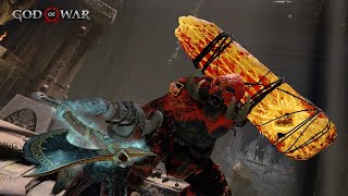 God of War  Daudi Hamarr Boss Fight  GMGOW  No Damage [upl. by Joe]