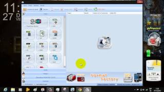 como descargar y usar convertidor de videos quotformat factoryquot [upl. by Ronalda]