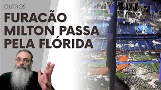 CAOS e DESTRUIÇÃO no RASTRO do MAIOR FURACÃO desde 2005 na FLÓRIDA mas o TENENTE DAN sobreviveu [upl. by Nalo]