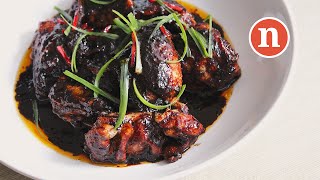 Spiced Chicken in Honey and Dark Soy Sauce  Ayam Masak Kicap Madu Nyonya Cooking [upl. by Rubliw]