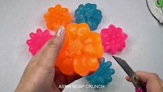 SOFT Glycerin Soap Cutting ASMR Satisfying Sounds [upl. by Koslo]