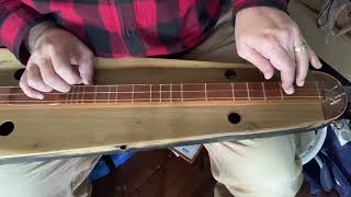 “Ned Of The Hill” on mountain dulcimer tuned DAD [upl. by Naitsirt]