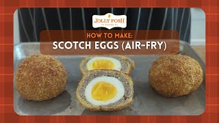 How to Make Scotch Eggs airfryer [upl. by Hgielac]