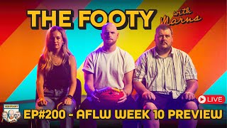 AFLW Week 10 Preview  The Footy With Marns EP200 [upl. by Cargian]