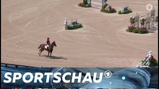 Springreiten  der Goldlauf von Simone Blum  Sportschau [upl. by Fesuoy]