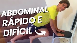 🏆 TREINO para BARRIGA na Cadeira  Emagrecer em Casa  Henrich Lima [upl. by Lanaj316]