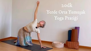 Yerde Orta Yumuşak Yoga Pratiği 🔻☁️ [upl. by Bergerac797]