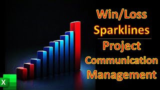 EXCEL Sparklines for Big Data Trends 2 Minutes 📊 Project Communications Management via Mini Charts [upl. by Ashien]