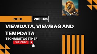 Video5 ViewData ViewBag and TempData [upl. by Nikos]