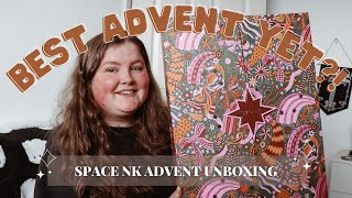 BEST ADVENT CALENDAR  SPACE NK BEAUTY ADVENT CALENDAR UNBOXING [upl. by Abercromby]