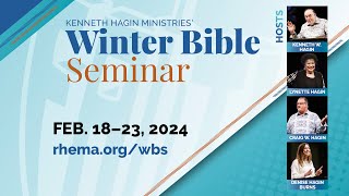 240219  Monday 7pm  Pastor Kenneth W Hagin  Kenneth Hagin Ministries Winter Bible Seminar [upl. by Aylmer]