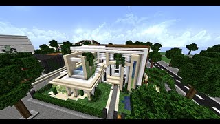 Minecraft  Maisons Modernes des abonnés 50x50 n°1 [upl. by Rap580]