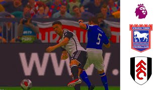 Ipswich Town vs Fulham Highlights  Premier League 202425 [upl. by Nesmat]