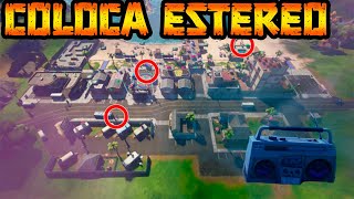 COLOCA ESTEREO EN COSTA CREYENTE EN FORNITE 2 ESTEREO UBICACIONES [upl. by Abehsile]