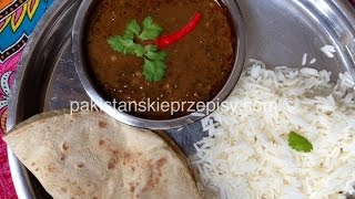 Curry z brązowej soczewicy  Massor ki Daal [upl. by Haleigh]