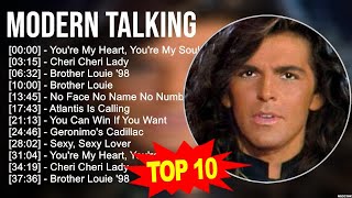 Modern Talking 2023 MIX  Top 10 Best Songs  Greatest Hits  Full Album [upl. by Lynnett544]