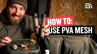 How To Use PVA Mesh  Carp Fishing Tips  Trakker  Cygnet [upl. by Donoho932]