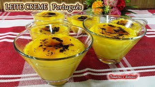 LEITE CREME Português muito fácil e delicioso [upl. by Adalie]