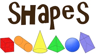 3d Shapes for Children [upl. by Eloken785]