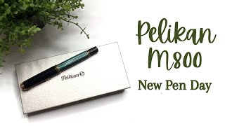 NEW PEN DAY  PELIKAN M800  Is this the best pen ever fountainpenreview [upl. by Ayala]