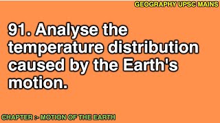 291 Temperature Distribution Caused by Earths Motion  Studying the Patterns [upl. by Long332]