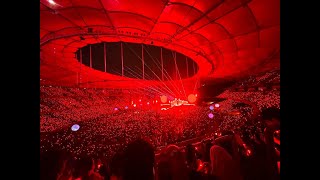 A Sky Full of Stars  Coldplay concert Malaysia  Full HD [upl. by Llekim237]