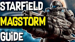 How Good Is The Magstorm  Starfield Weapons Guide [upl. by Notyalc]