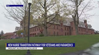 Mount Aloysius announces new program for veterans paramedics [upl. by Nahttam]