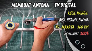 🔥 ILMU YANG SANGAT MAHAL  Cara memasang booster pada ANTENA TV RAKITAN [upl. by Sakmar]