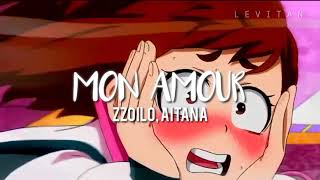 MON AMOUR  ZZOILO amp AITANA Letra [upl. by Iralam]