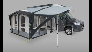 Endlich Vorzelte für Reisemobile von Dometic Outdoor Kampa Camping Neuheiten 2021 Profi erklärt [upl. by Catie]