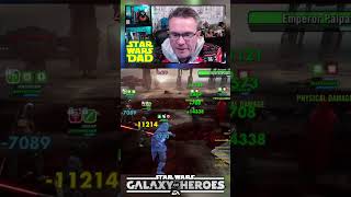 Mauldalorians vs Palpatine amp Mara Jade in Star Wars Galaxy of Heroes [upl. by Jeramie]