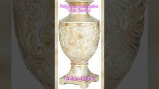 Polystone Decorative Vase Carved [upl. by Nylrebma]