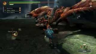 MH3U  Moga Village 8 Star Unlock quotMasked Robberyquot Urgent Quest [upl. by Aterg]