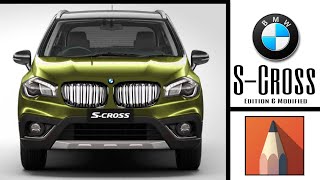 marutisuzukiscrossscrossmodifieBMWscross SCross modified into BMW Look  ✌️✌️ BMW SCross [upl. by Atterol]