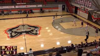 Tulsa CHEF vs Crossings Christian High School Girls Varsity Basketball [upl. by Lynden]