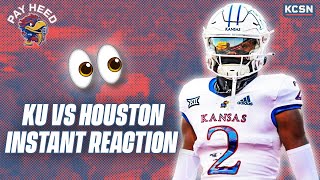 INSTANT REACTION Kansas Beats Houston 4214 [upl. by Meda]