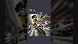 Kid Minion Almost Get Arrested And Then👮‍♂️😱 memes minions [upl. by Reeve]