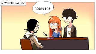 Futaba amp Joker starting a family  Persona 5 Comic Dub [upl. by Ailegnave264]