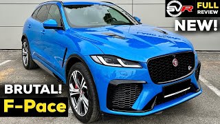 2023 JAGUAR F Pace SVR NEW BRUTAL V8 Sound FULL InDepth Review Exterior Interior Infotainment [upl. by Cyndy]