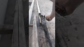 Water Line Block Repair Kolhapuri Plumber Plumbing Tips shorts [upl. by Dario]