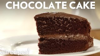 Easy One Bowl Chocolate Cake Recipe  Allrecipes [upl. by Horwitz554]