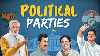 Political Parties class 10 full chapter Animation  Class 10 Civics Chapter 4 in One shot [upl. by Mcclees393]