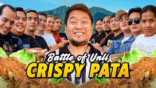 Battle of quotUNLI CRISPY PATA at MENUDOquot Eat All You Can na 299Pesos Fight for the ULTIMATE PRIZE [upl. by Ia]