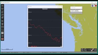 USB Baro in OpenCPN [upl. by Ariajay]