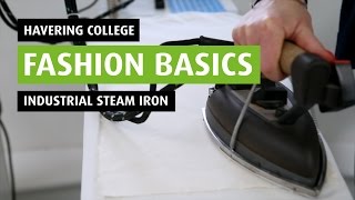 HOW TO Use the Industrial Steam Iron safely [upl. by Rosene]