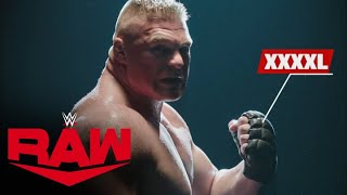 Brock Lesnar vs Omos – WrestleMania Matchup Breakdown Raw March 20 2023 [upl. by Inilam]