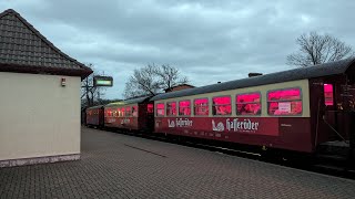 99 72431 mit dem Krimi Dinner Ausfahrt Genrode 🚂 [upl. by Block16]